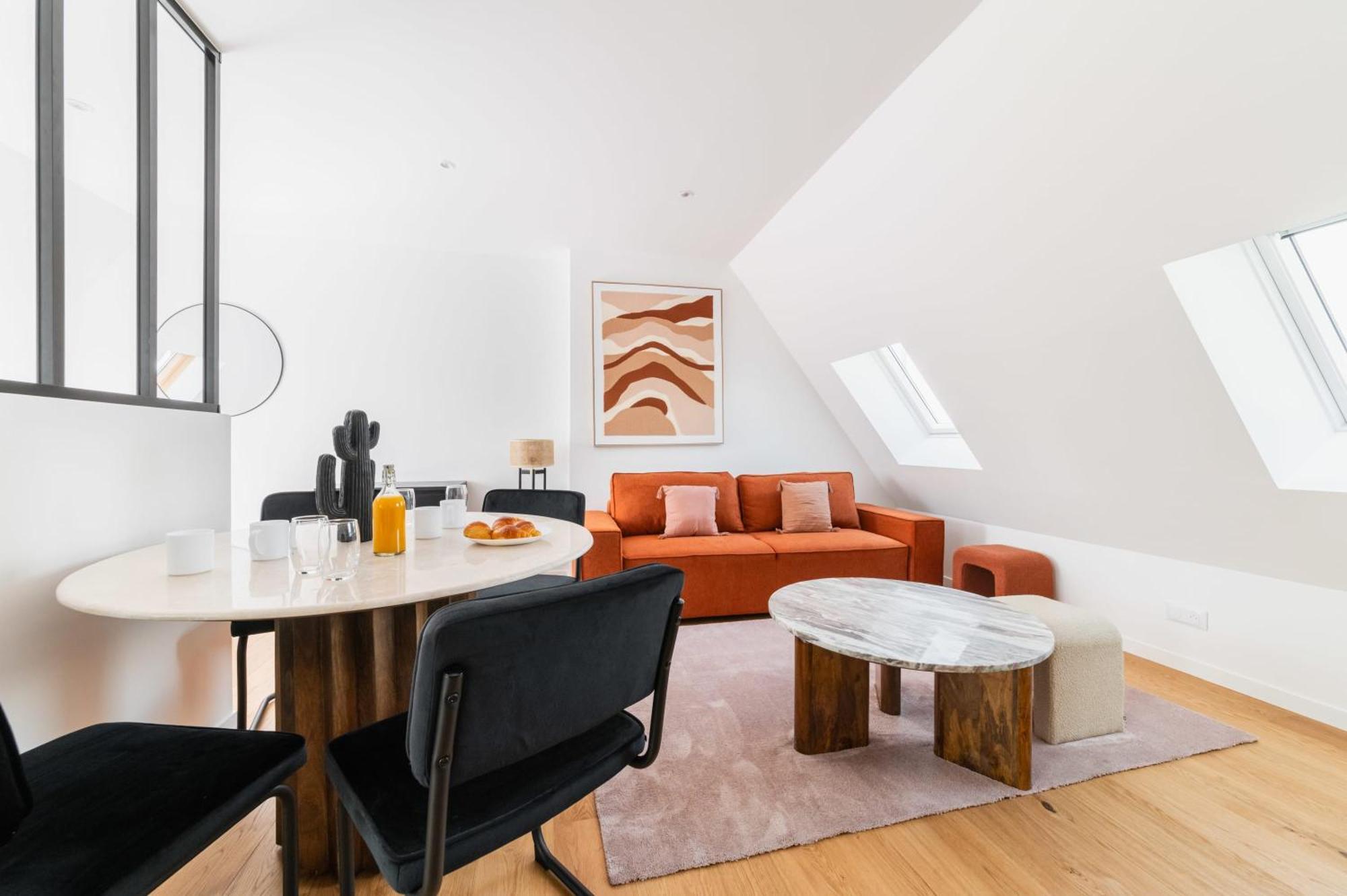 Ferienwohnung 2 Pieces Refait A Neuf Dernier Etage - Paris 19 - 4P - Flat-Guest Exterior foto