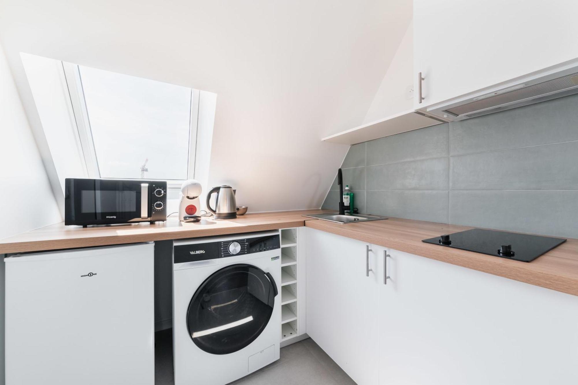 Ferienwohnung 2 Pieces Refait A Neuf Dernier Etage - Paris 19 - 4P - Flat-Guest Exterior foto